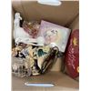 Image 3 : 2 BOXES OF ASSORTED DECOR AND CANDLES ETC, SOME NEW
