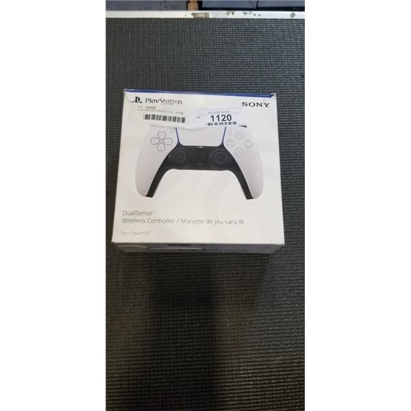 PLAYSTATION 5 WHITE DUAL SENSE CONTROLLER - TESTED AND WORKING