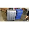 Image 1 : 2 LARGE SUITCASES, ONE IS HARD SIDE