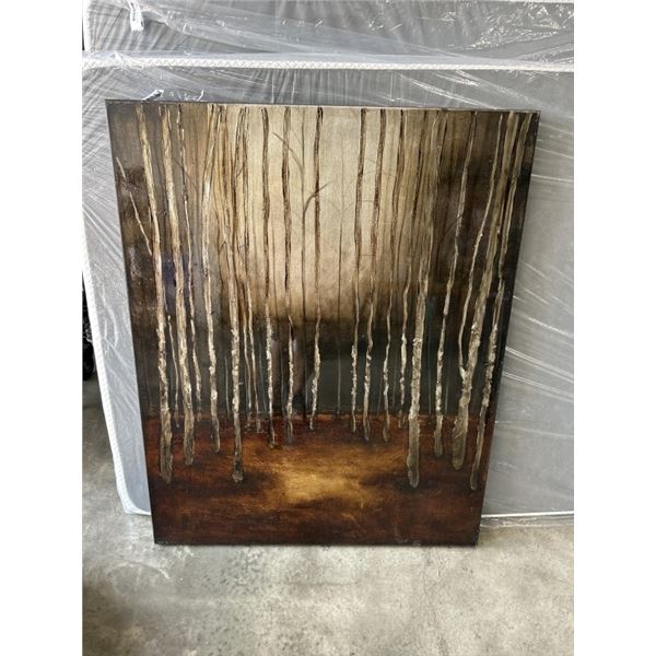PATRICK ST. GERMAIN PAINTING. 50" X 40"