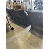 Image 5 : 4 PIECE SOLID PATIO SET - 2 CHAIRS, LOVE SEAT, AND COFFEE TABLE