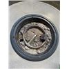 Image 2 : OUTDOOR ROUND PROPANE FIRE TABLE W/ ROCKS AND WEATHER COVER