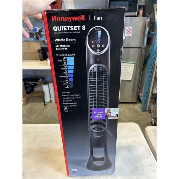 HONEYWELL 40" QUIETSET OSCILLATING TOWER FAN - TESTED WORKING