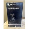 Image 1 : NEW AMZCHEF ANTI-STATIC CONICAL BURR COFFEE GRINDER MODEL CG209