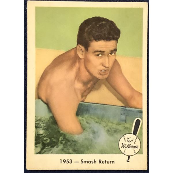 1959 FLEER TED WILLIAMS - SMASH RETURN
