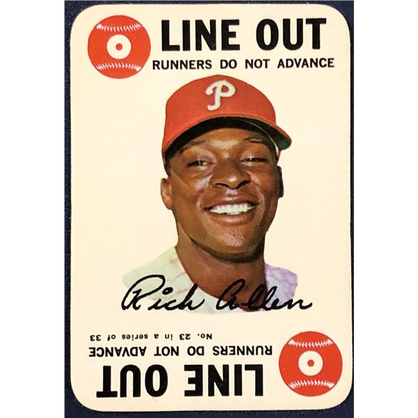 1968 TOPPS BASEBALL GAME INSERT - DICK ALLEN (HOF)