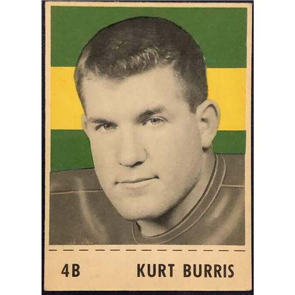 1956 SHREDDED WHEAT CFL KURT BURRIS