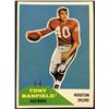 Image 1 : 1960 FLEER NFL FOOTBALL TONY BANFIELD ROOKIE CARD