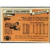 Image 2 : 1981 TOPPS NFL JOHN STALLWORTH (HOF)