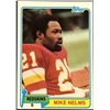 Image 1 : 1981 TOPPS NFL MIKE NELMS ROOKIE CARD