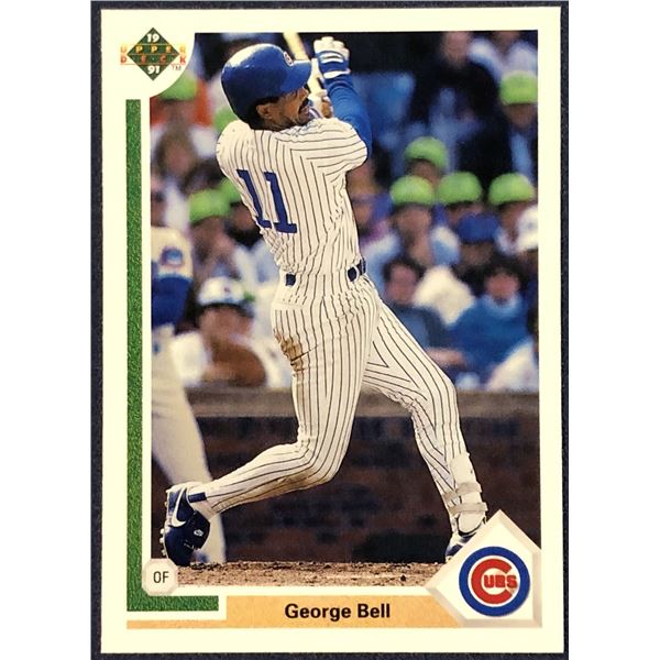 1991 UPPER DECK MLB GEORGE BELL