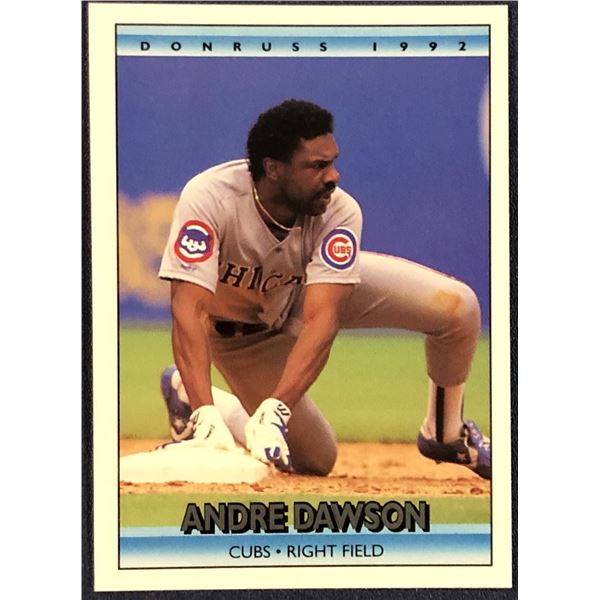 1992 DONRUSS BASEBALL ANDRE DAWSON (HOF)