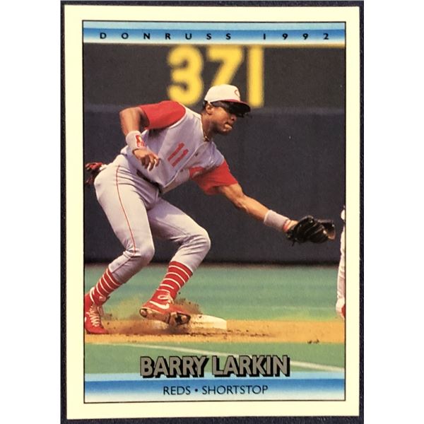 1992 DONRUSS BASEBALL BARRY LARKIN (HOF)