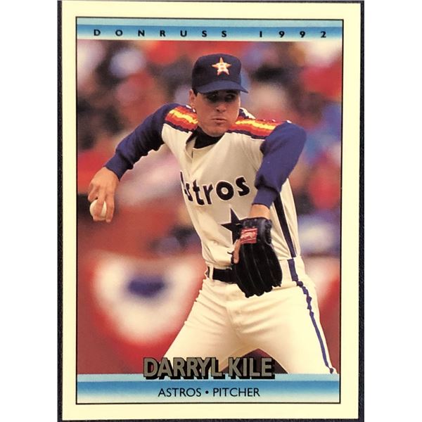 1992 DONRUSS BASEBALL DARRYL KILE ROOKIE CARD