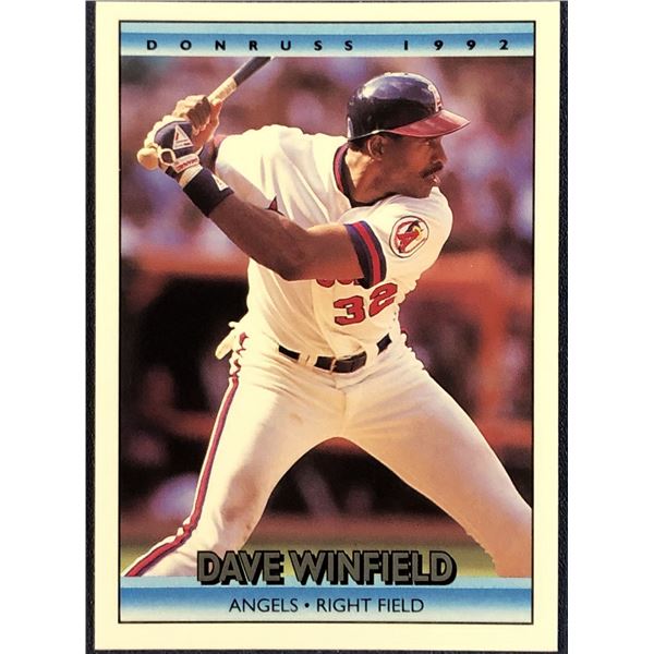 1992 DONRUSS BASEBALL DAVE WINFIELD (HOF)