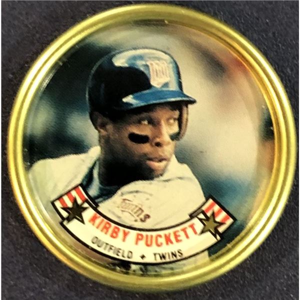 1993 TOPPS BASEBALL COIN KIRBY PUCKETT (HOF)