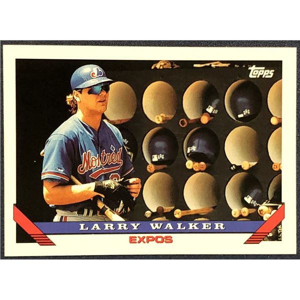1993 TOPPS LARRY WALKER (HOF)