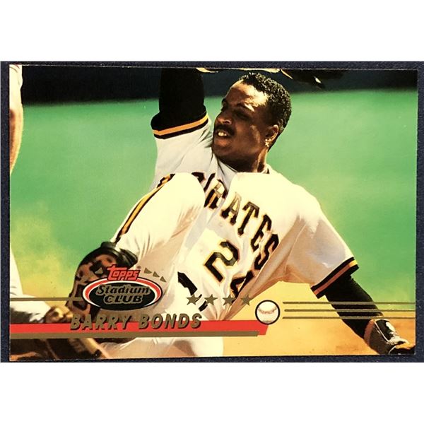 1993 TOPPS STADIUM CLUB BARRY BONDS