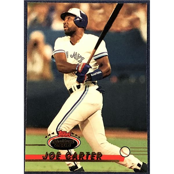 1993 TOPPS STADIUM CLUB JOE CARTER (HOF)