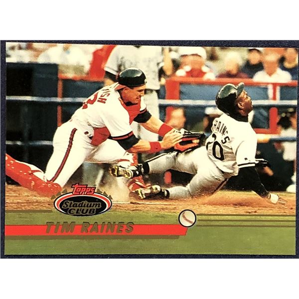 1993 TOPPS STADIUM CLUB TIM RAINES (HOF)