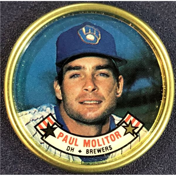 1994 TOPPS BASEBALL COIN PAUL MOLITOR (HOF)