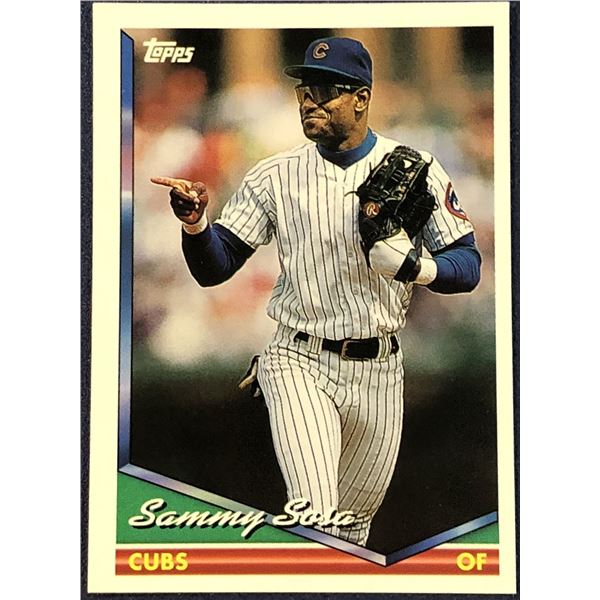 1994 TOPPS SAMMY SOSA