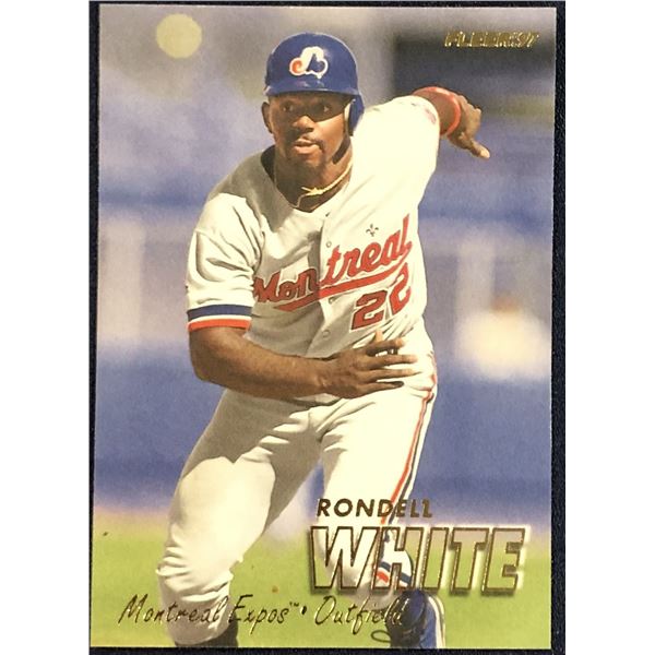 1997 FLEER BASEBALL RONDELL WHITE