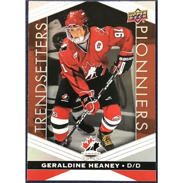 2023 UPPER DECK TREND SETTERS GERALDINE HEANEY (HOF)
