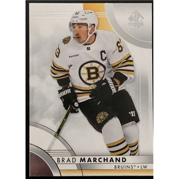 2023-24 UPPER DECK SP AUTHENTIC BRAD MARCHAND