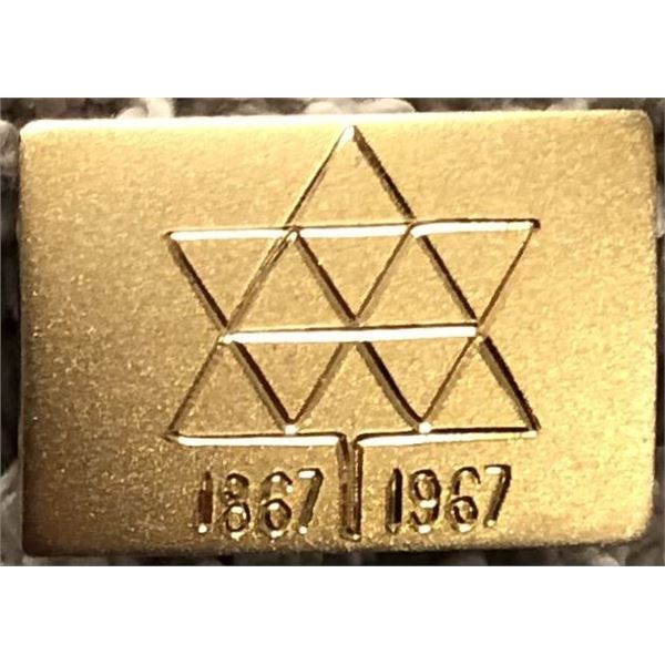1967 CANADA CENTENNIAL CUFFLINK