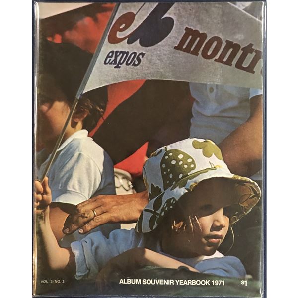 1971 MLB MONTREAL EXPOS ALBUM / YEARBOOK