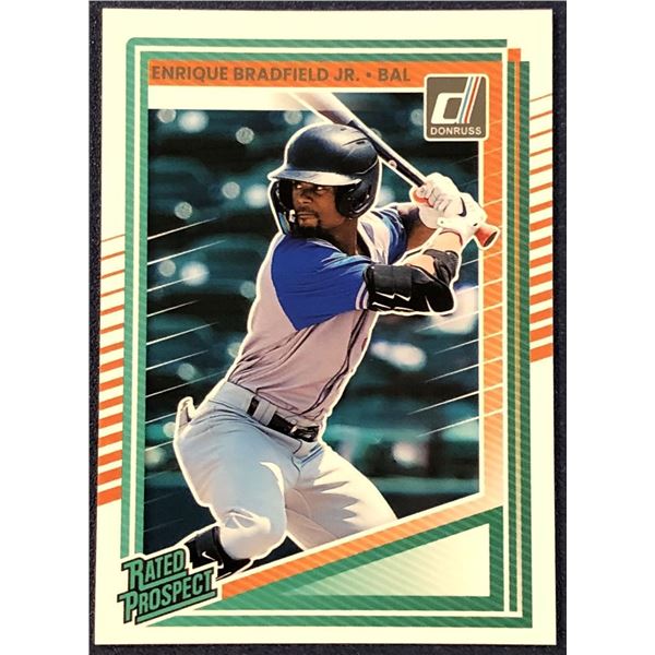 2025 DONRUSS ENRIQUE BRADFIELD ROOKIE CARD
