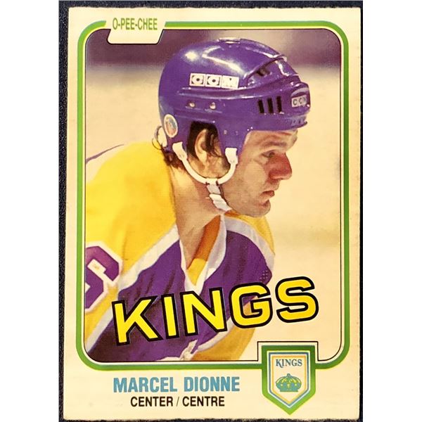 1981-82 O-PEE-CHEE NHL MARCEL DIONNE (HOF)
