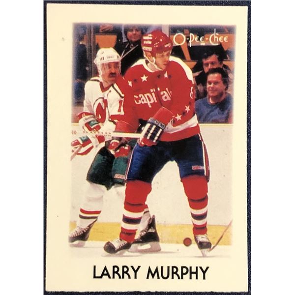 1987-88 O-PEE-CHEE NHL MINI - LARRY MURPHY (HOF)