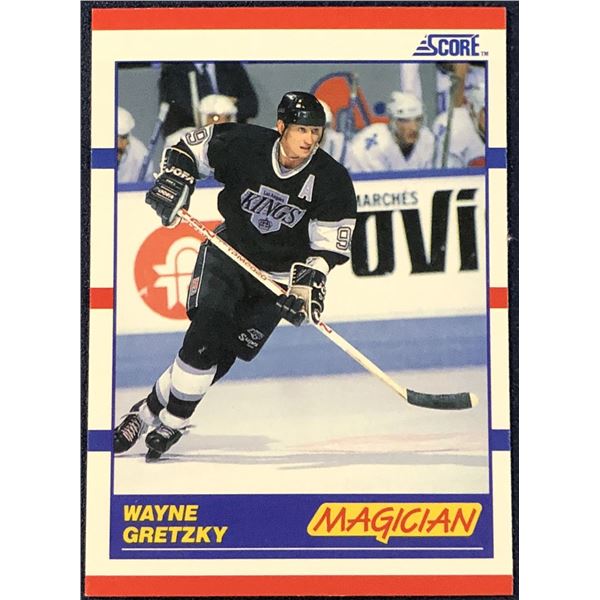 1990-91 SCORE NHL WAYNE GRETZKY (HOF)