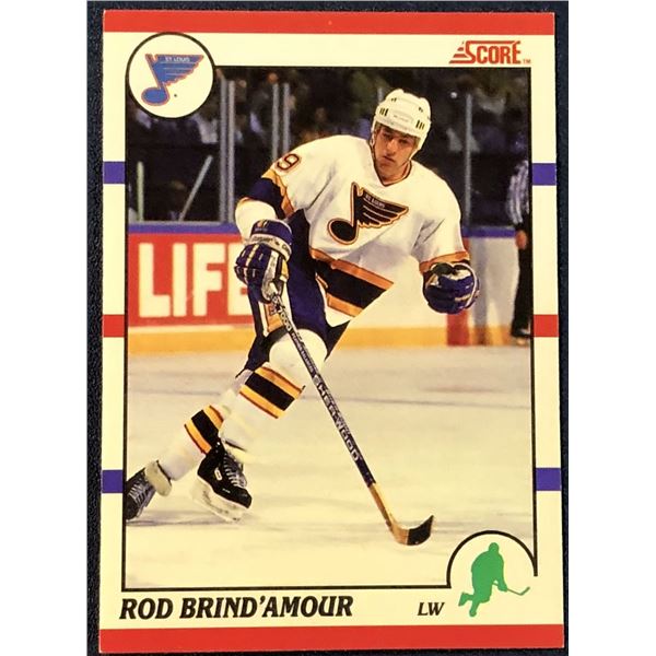 1990-91 SCORE ROD BRIND'AMOUR ROOKIE CARD