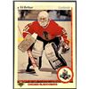 Image 1 : 1990-91 UPPER DECK NHL ED BELFOUR (HOF) ROOKIE CARD