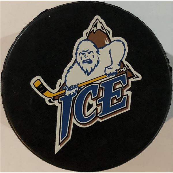 1999-00 KOOTENAY ICE (WHL) GAME PUCK