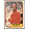 Image 1 : 1981 FLEER LEON DURHAM ROOKIE CARD