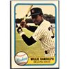 Image 1 : 1981 FLEER WILLIE RANDOLPH