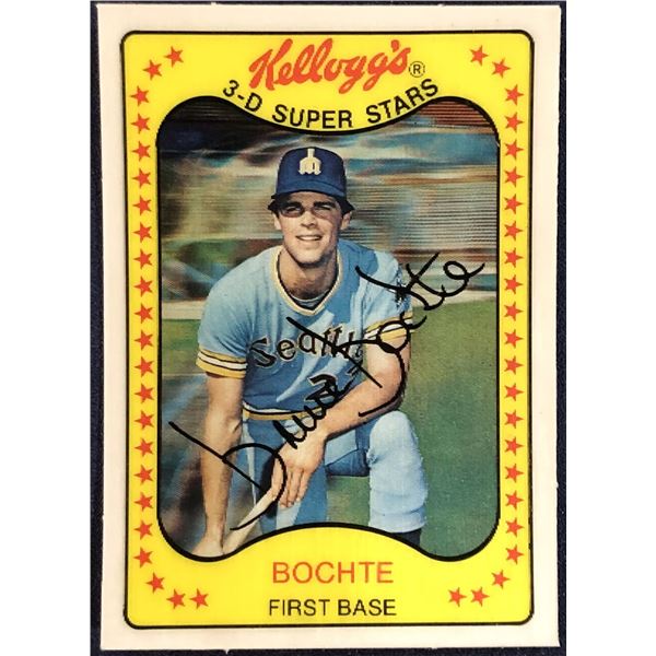 1981 KELLOGG'S MLB BRUCE BOCHTE
