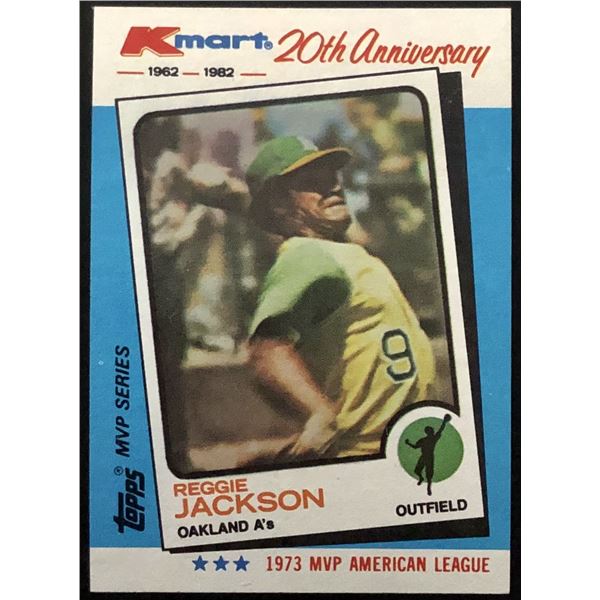 1982 TOPPS REGGIE JACKSON (HOF)