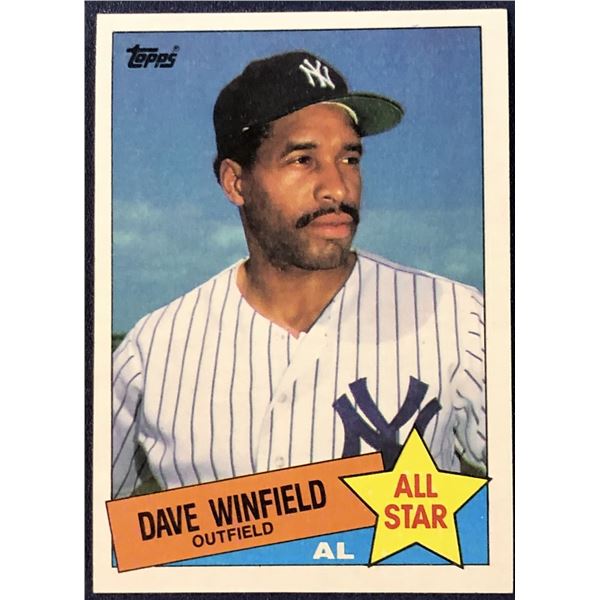 1985 TOPPS DAVE WINFIELD (HOF)