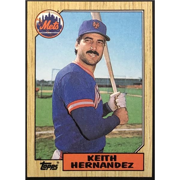 1987 TOPPS KEITH HERNANDEZ (HOF)