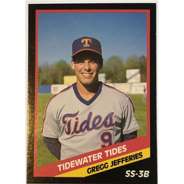 1988 CMC GREGG JEFFRIES MINOR LEAGUE CARD
