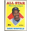 Image 1 : 1988 TOPPS DAVE WINFIELD (HOF)