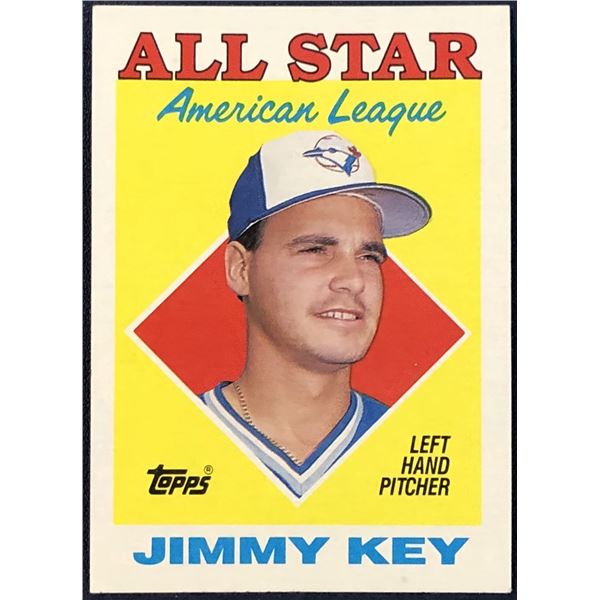 1988 TOPPS JIMMY KEY