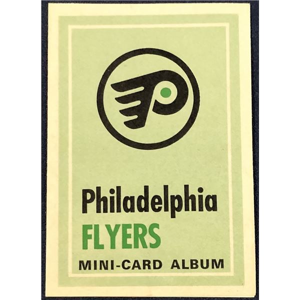 1969-70 O-PEE-CHEE NHL MINI CARD ALBUM - PHILADELPHIA FLYERS