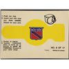 Image 1 : 1973-74 O-PEE-CHEE NHL INSERT RING - NEW YORK RANGERS