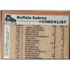 Image 2 : 1975-76 TOPPS BUFFALO SABRES